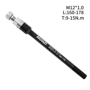 อะแดปเตอร์พ่วงจักรยาน MUZI ขนาด 12 มม. สำหรับเพลาผ่าน 160-178 มม. สำหรับรถพ่วงเด็ก สัตว์เลี้ยง และสินค้า