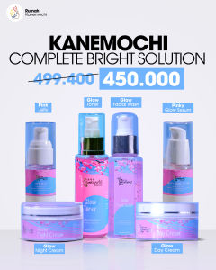 KANEMOCHI CARE SKINCARE - BRIGHTENING - SKINCARE WAJAH - SKINCARE MENCERAHKAN - PERAWATAN WAJAH - OLEH OLEH JEPANG - SOUVENIR JEPANG