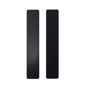 Polocat 2Pcs/Pair Self-adhesive Seamless Velcro / Sofa Floor Mat Strong Fixer / DIY Cuttable Black Nylon Tape Sewing Supplies