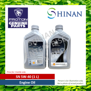 Engine Oil - SN 5W-40 - Genuine Proton Product - Shinan Enterprise