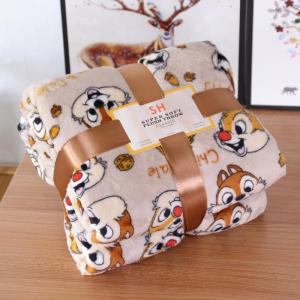 H004 ผ้าห่มชิพกับเดล ขนนูม ผ้าห่ม Chip&Dale ผ้าห่มนาโน ผ้าห่มสำลี นุ่มนิ่ม ดิสนีย์