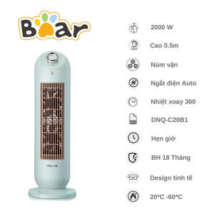 Máy Sưởi Gốm Bear DNQ-C20B1 Công Suất 2000W bảo hành 18 tháng