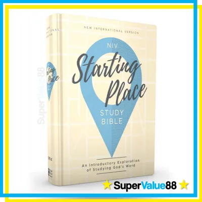 Starting Place NIV Study Bible (Hardcover): An Introductory Exploration of Studying Gods Word by Zondervan Comfort Print
