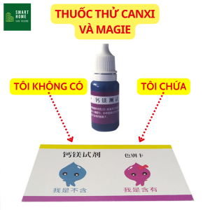 Dung dịch đo độ ph thử clo thử khoáng chất canxi magie kiểm tra kim loại nặng trong nước cho kết quả chính xác