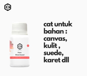 Cat sepatu bahan kulit canvas suede bisa untuk jaket tas jok sofa kemasan by dr collor