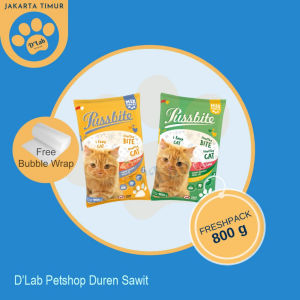 PUSSBITE 800g Cat Food - makanan kucing 800 g