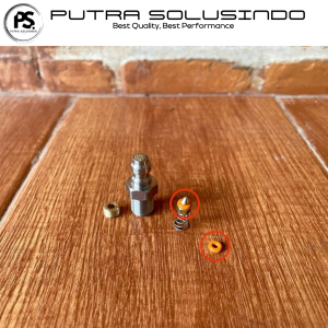 Oring Sil Seal Dalam Micro Coupler Jantan Material FKM75 Tahan Panas