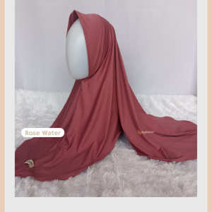 Maysaron Hijab Instant Sport Sheeva Medium Jilbab Instan Non Pet Bahan Jersey Premium