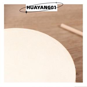 HUAYANG01 [2023 new HOT FASHION] Frame Drums 4 6 7 8 9 10 Inch Hand Drum Wood Drum With Drum Stick Set Musical Game Kids Educational Toy Percussion Instrument