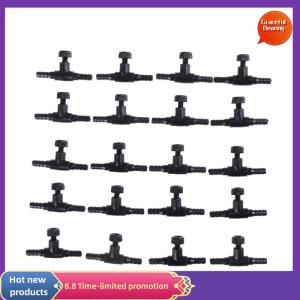 Graceful 20Pcs 4mm Aquarium Fish Tank Adjust Air Line Tubing Volume Flow Control Valves Best Quality