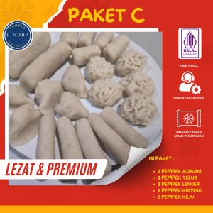PAKET C | 2 Adaan 2 Telur 2 Lenjer 2 Kriting 2 Keju | Paket Hemat