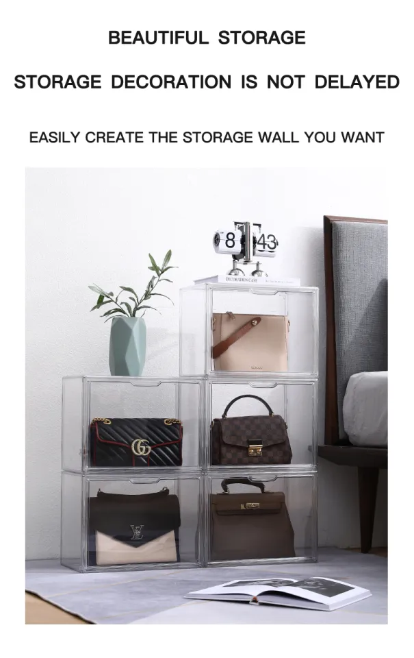 Bag Storage Cabinet Rack Storage Organize Artifact Cloakroom