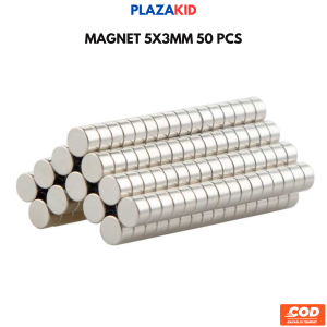 Magnet Neodymium Kuat N35 – NdFeB 50PCS Ukuran Mini Tapi Super Power!