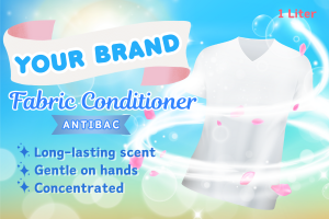 Custom Laundry Softener Sticker Label | Fabric Conditioner Label | FabCon | Custom to your brand | Waterproof | Smudgeproof | Custom