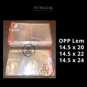 (ECER - 100 lembar) Plastik OPP Lem - plastik undangan plastik kue plastik souvenir pernikahan plastik cemilan makaroni snack kering. ukuran 13x20 13x22 13x24 13.5x22 13.5x24 14x20 14x22 14x24 14.5x22 14.5x24 15x22 15x24 15.5x22 15.5x24