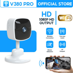 V380 PRO Baby Monitor Mini WiFi CCTV Camera HD 1080P Indoor IP Camera Infrared Night Vision AI Motion Detection Two Way Audio And Speaker Portable Home Security Camera