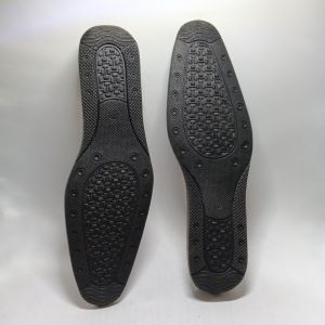 Sol Sepatu Outsole Pantofel Lancip Hitam Pria TPR size 38 s/d 43 - Shoes Vario