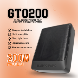 7X8 ULTRA COMPACT UNDER SEAT POWERED SYSTEM GTO200 (10924)