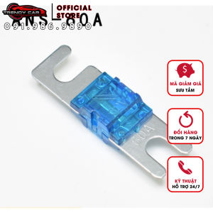 Cầu Chì Tổng Bắt Vít Ngang Cầu chì móc cho ô tô độ loa sub xe hơi Cầu chì AFS Mạ Niken cao cấp