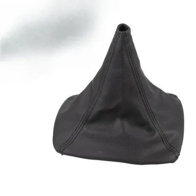 1pcs Toyota Hilux Vigo Toyota Fortuner toyota innova Low Gear Leather Shift Knob Boot Cover Black 2005 2006 2007 2008 2009 2010 2011 2012 2013 2014 2015