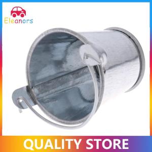 [Eleanor] 1 6 1 12 Dollhouse Miniature Metal Bucket Mini Kitchen Decor Pretnd Play Toy