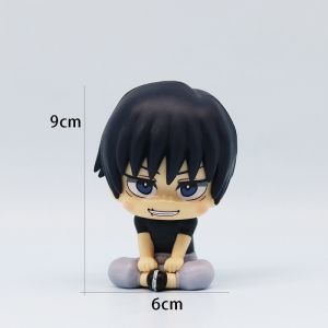 Anime Jujutsu Kaisen Action Figures PVC Gojo Satoru Inumaki Toge Okkotsu Yuta Model Doll Toy For Children Collectibles Gift