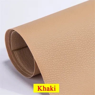 1 Roll Leather Repair Patch Self-Adhesive Couch Patch Tool Anti Scratch Leather Peel and Stick for Sofas car Seats Hand Bags Jackets 50 x 137cm