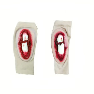 PANCKOO Medical Simulation Arm & Leg Fracture Models - Realistic Silicone Injuries for Practical Training Scenarios Ideal for EMT First Aid and Medical Education Medical Training Equipment | Realistic Injury Models | Durable Training Tools Medical Tr