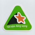 Combo 10 tem dán nhãn năng lượng máy lạnh, tủ lạnh, máy giặt. 