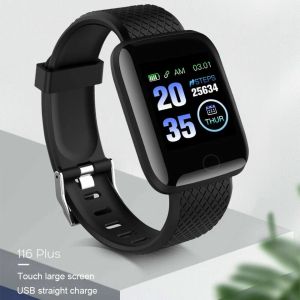 116 Plus Smart Watch eart Rate Monitor Fitness Sport Activity Tracker Men Women Wanita