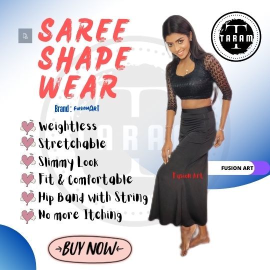 Stylish Petticoat Shapewear For Women To Wear Proper Shape Saree