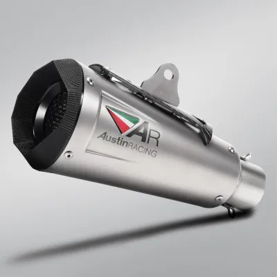 51mm Universal Motorcycle Exhaust Pipe Modified Scooter Racing Escape Muffler with Carbon Cover for ninja650 duke790 r7 cb500x