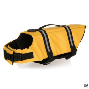 CalistoukDog Life Jacket Vests OutdoorDog Cloth Float Puppy Rescue Swimming Wear Safety Clothes Vest Life Vest For Dogs
