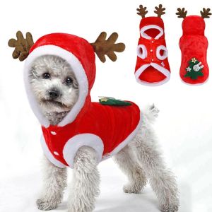 SHENEY Fleece Chihuahua For Small Dogs Cats Christmas Pet Pet Supplies Dog Jumpsuits Pet Clothing Dog Costume Dog Clothes