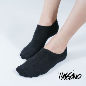 Mossimo Socks-Thick Sports Low Cut Ankle Bamboo Socks w/ Anti Slip Silicone Gel Antimicrobial Men & Women (3 Pairs)019SA