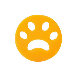 Polocat 1pc Household Cleaning Stick Easy Machine Washable Hair Removal Dusting Clothes Washing Stick With Furry Silicone Brush