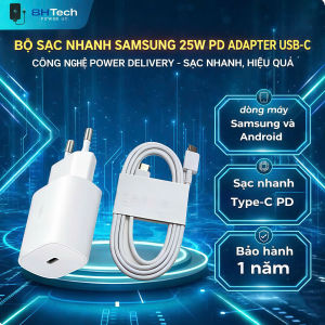 Bộ Sạc Nhanh SS 25W TypeC To TypeC Bảo hành 12 tháng