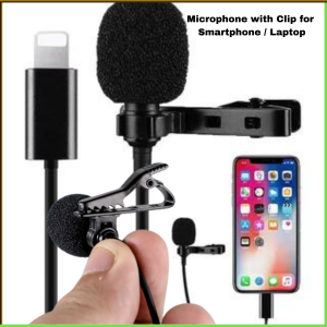 COD TaffSTUDIO Deluxe 3.5mm Microphone with Clip for Smartphone / Laptop EY 510A / Microphone Untuk Mengajar Live Tiktok Microphone Clip On Youtuber Untuk Konten Microphone Untuk Headphone
