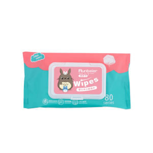ทิชชู่เปียก กระดาษเปียก 1 ห่อมี 80 แผ่น ทิชชู่เปียกสําหรับเด็ก Baby Wipes กระดาษทิชชู่เปียก กระดาษเปียก เช็ดชู่เปียก Cotton ผ้าเปียก ทิชชู่
