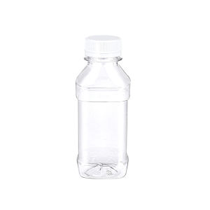 Christmas gift 【AYLMER】 10 20Pcs 100ml Clear Refillable Empty Bottles Plastic Leakproof Portable Juice Water Drink Containers Beverage Bottles