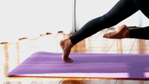 Thảm tập yoga thảm tập gym thảm yoga 2 lớp 6mm chống trượt chất liệu TPE cao cấp Alimistore Vuadienmay