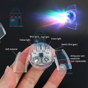 Halloween Glowing Braces Trick Toy Lighting Teeth Festival Masquerade Soft Glue Teeth Light COS Party Color Funny Toys