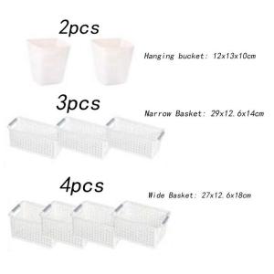 Full Set Metal 3 tier Trolley with basket for Kitchen Storage Rack Rolling Utility Cart Shelf With Wheels Organizer Baby trolley Wheel shelf Cart