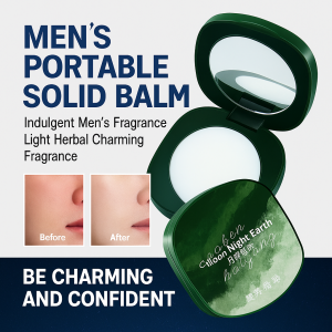Luxury Solid Perfume For Man Long-lasting Light Fragrance Fresh Charming Portable Mens Balm
