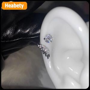 【2-3 days delivery】 2Pcs Versatile Exquisite Shiny Wing Ear Bone Nail For Women Fashion Personalized Piercing Earrings Jewelry Accessories Gifts