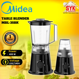 SYK Midea MBL-35K Table Blender Set Multifunction Smoothie Fruit Juicer Machine Mesin Blender Jus Buah