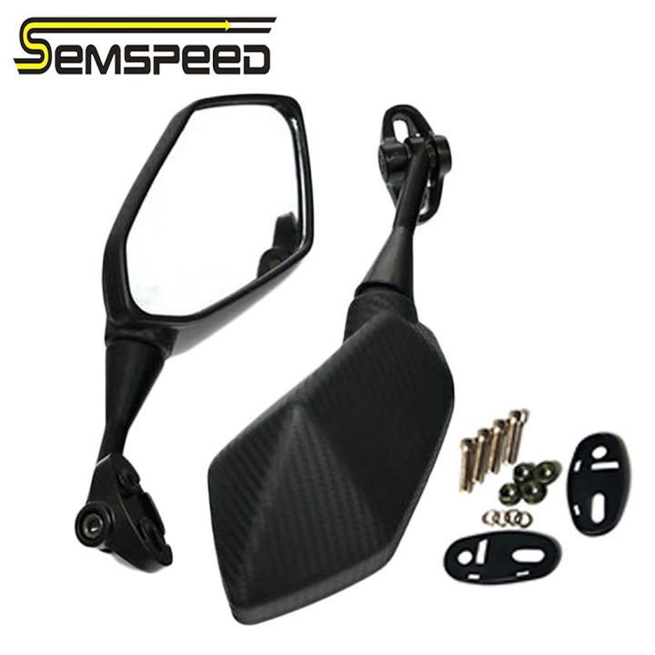 SEMSPEED Rear Side View Rearview Hnadlebar Mirrors For Honda ADV150 PCX ...