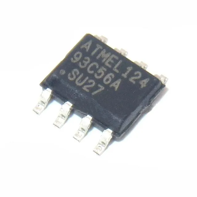 10-Pack AT93C56 SOP8 EEPROM Chips - 2K Memory (256x8)/(128x16) Configuration