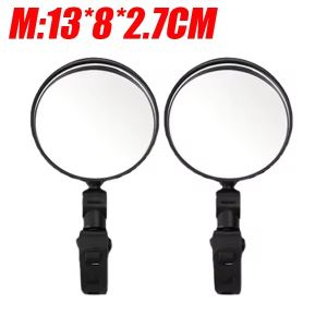 2PCS Universal Bicycle Mirror Handlebar Rearview Mirror for Bicycle Motorcycle 360 Rotation Adjustable for Bike Riding Cycling Mirror