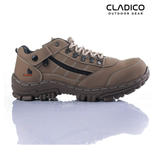 Sepatu Boots Pria Safety Ujung Besi Zipper Resleting Risleting Sleting Montir Cladico Lion Low